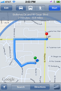 Instantly get directions to your location Instantly get directions to your location
